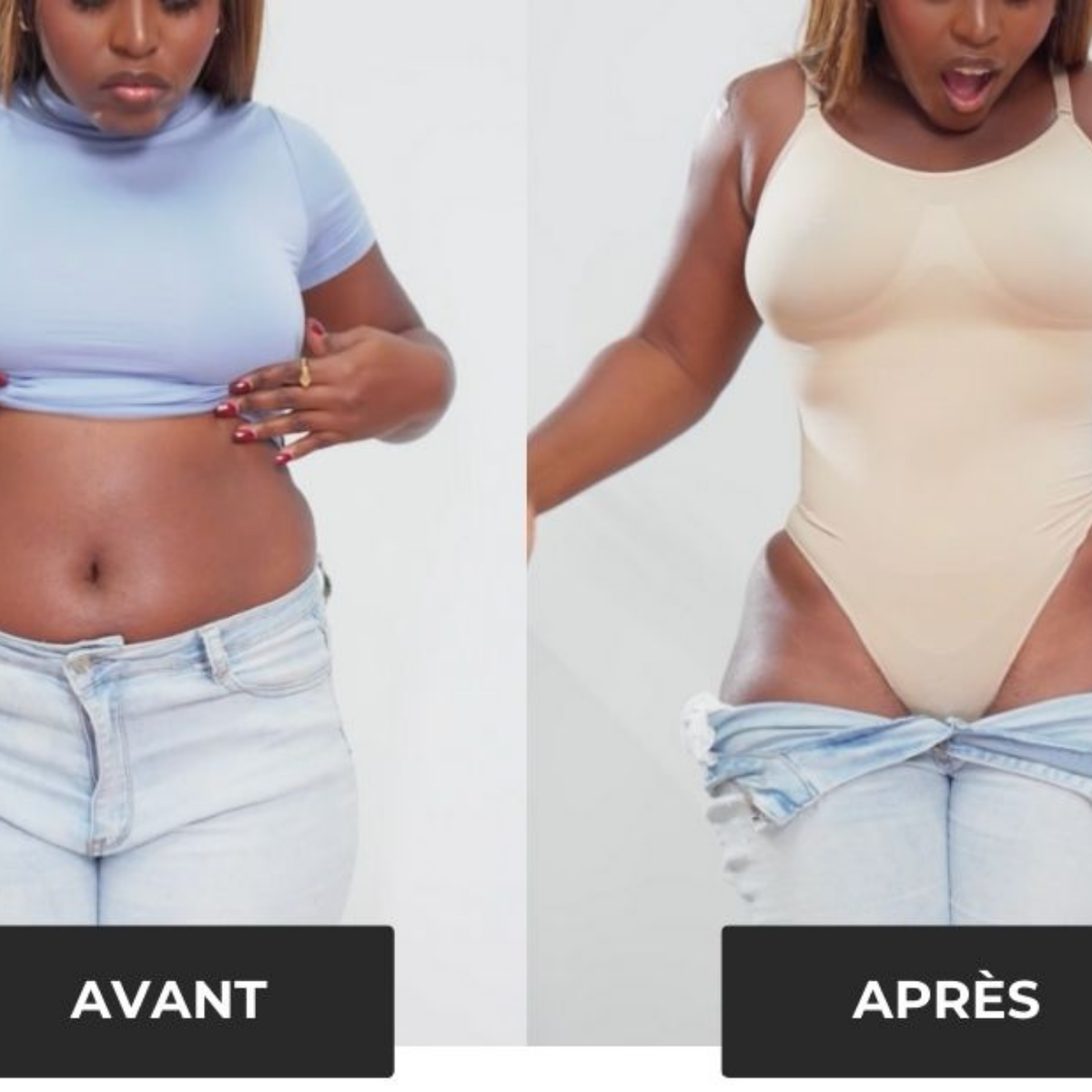 Body  ultra-gainant | Effet ventre plat immédiat